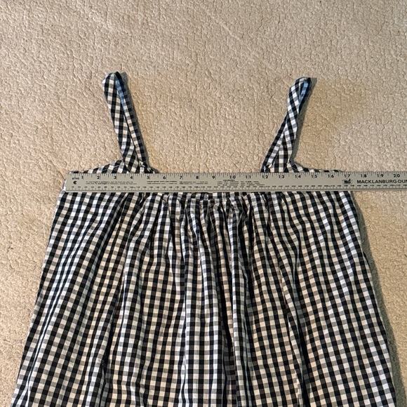 Tweeds Black and White Gingham Midi Dress Size 6 - Picture 3 of 6